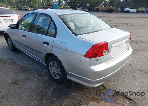 2004 Honda Civic Vp z USA, uszkodzony, nr VIN 2HGES16314H618924